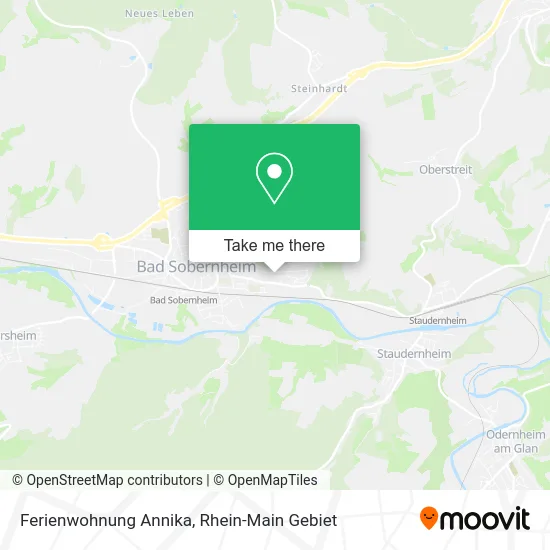 Карта Ferienwohnung Annika