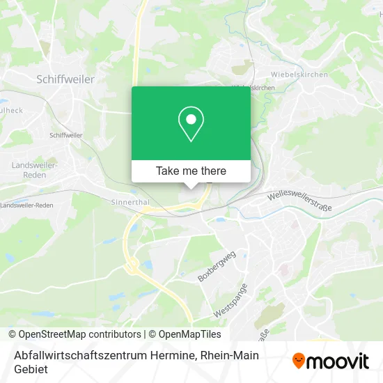 Карта Abfallwirtschaftszentrum Hermine
