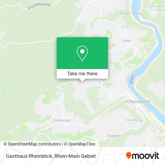 Карта Gasthaus Rheinblick