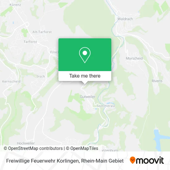 Карта Freiwillige Feuerwehr Korlingen