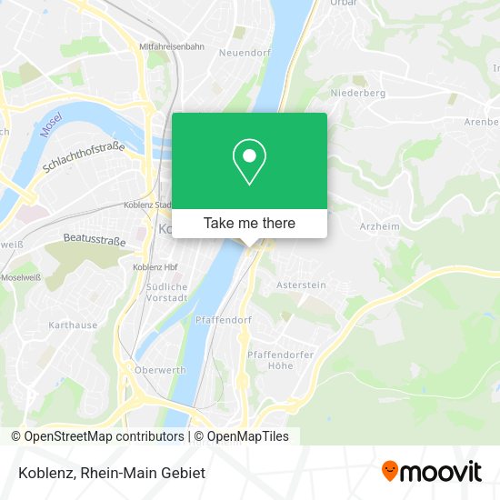 Карта Koblenz