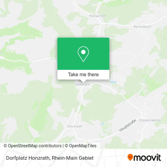Dorfplatz Honzrath map