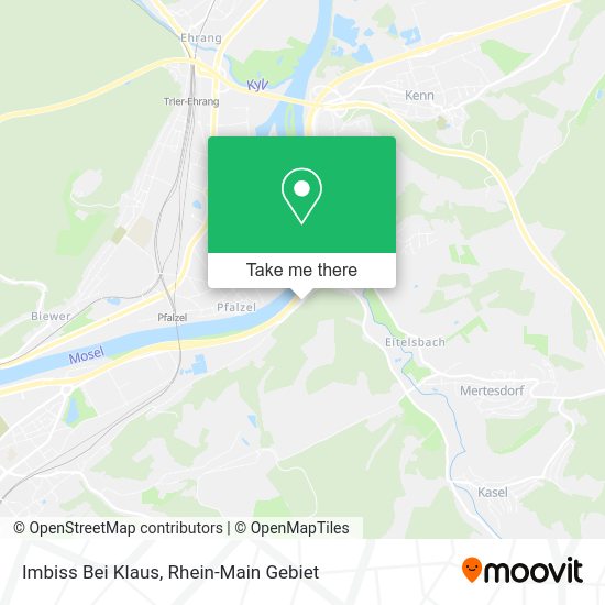 Карта Imbiss Bei Klaus