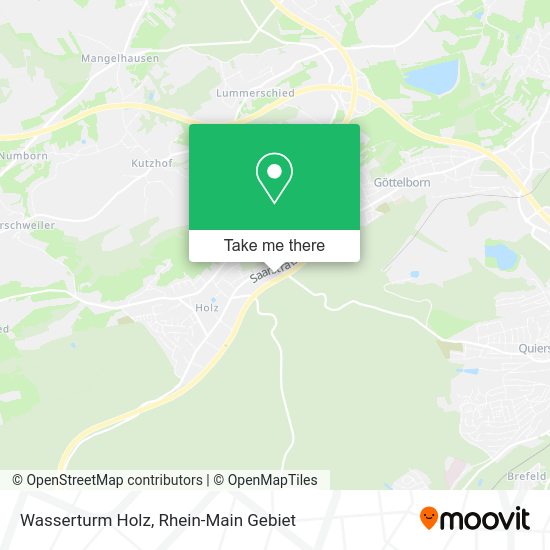 Wasserturm Holz map