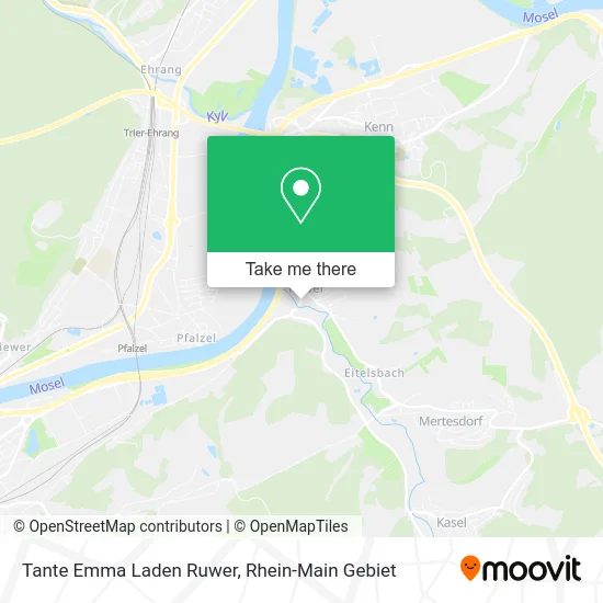 Карта Tante Emma Laden Ruwer