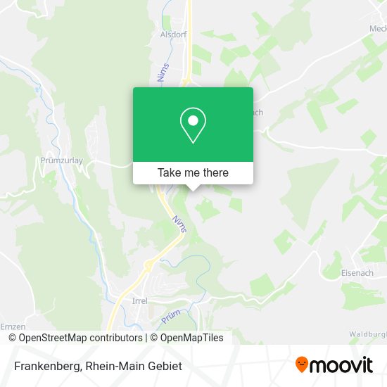 Карта Frankenberg