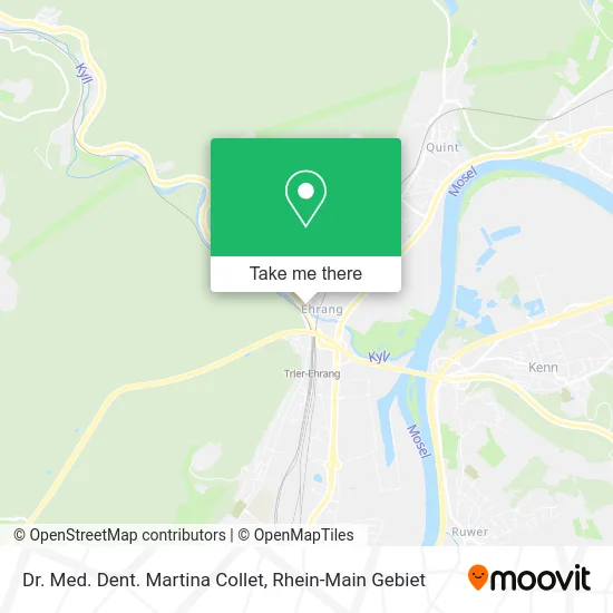 Карта Dr. Med. Dent. Martina Collet