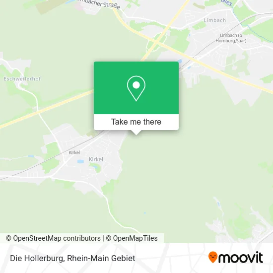 Карта Die Hollerburg