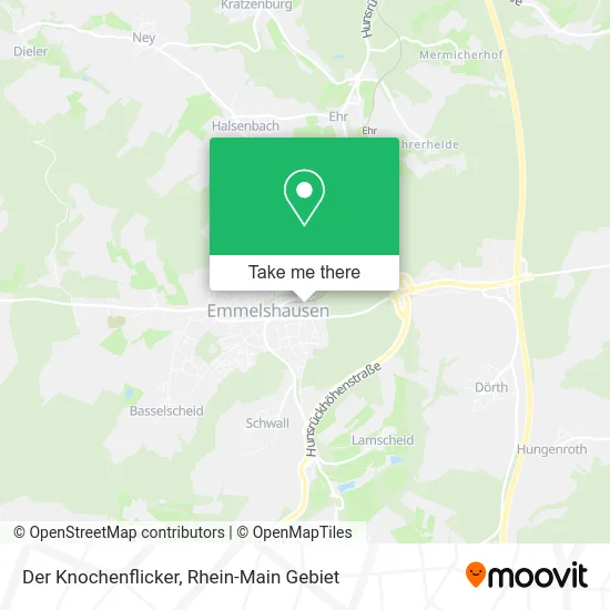 Карта Der Knochenflicker