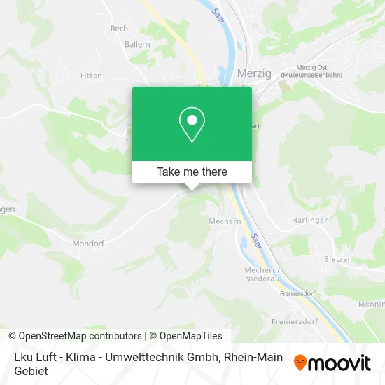 Карта Lku Luft - Klima - Umwelttechnik Gmbh
