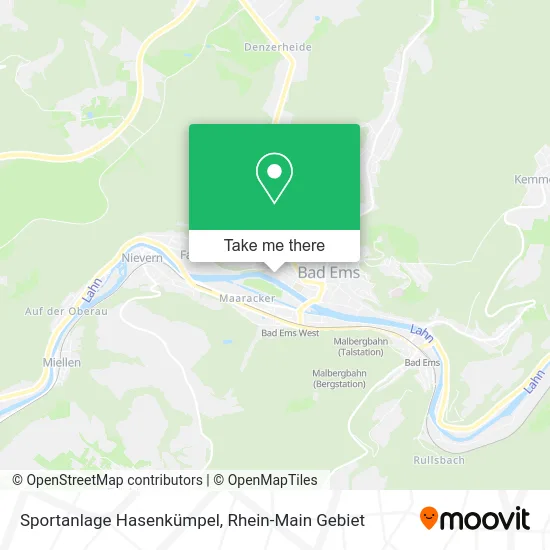 Карта Sportanlage Hasenkümpel