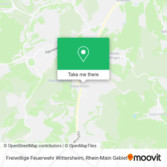 Карта Freiwillige Feuerwehr Wittersheim