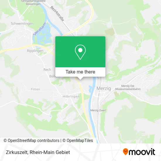 Карта Zirkuszelt