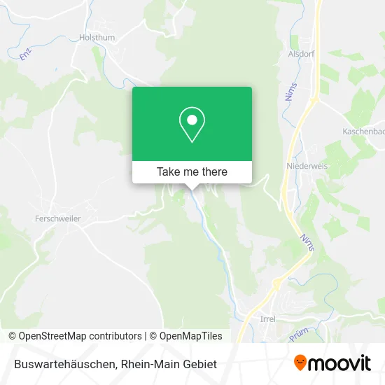 Карта Buswartehäuschen