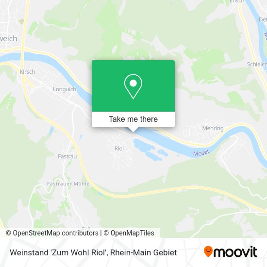 Карта Weinstand 'Zum Wohl Riol'