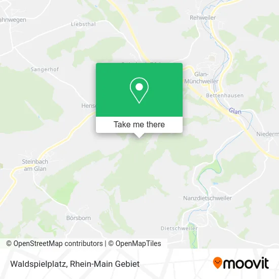 Карта Waldspielplatz