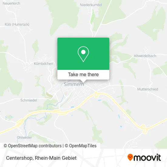 Centershop map
