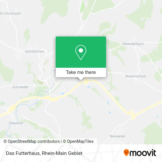 Das Futterhaus map