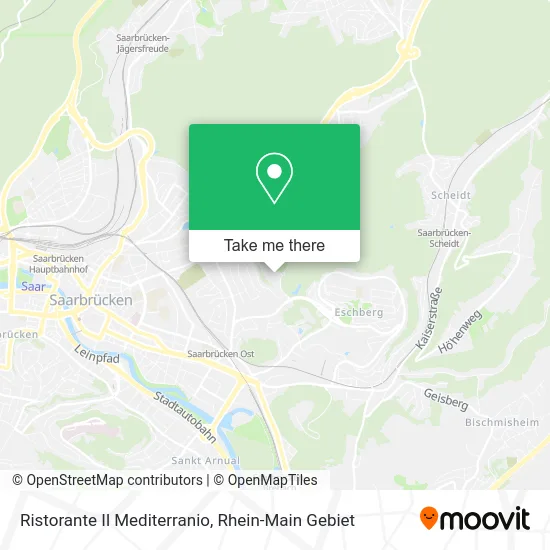 Карта Ristorante Il Mediterranio