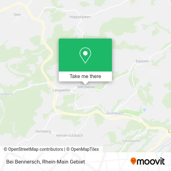 Карта Bei Bennersch