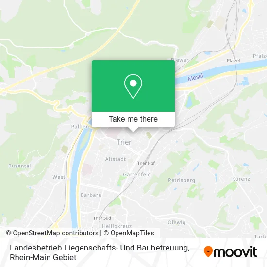 Карта Landesbetrieb Liegenschafts- Und Baubetreuung