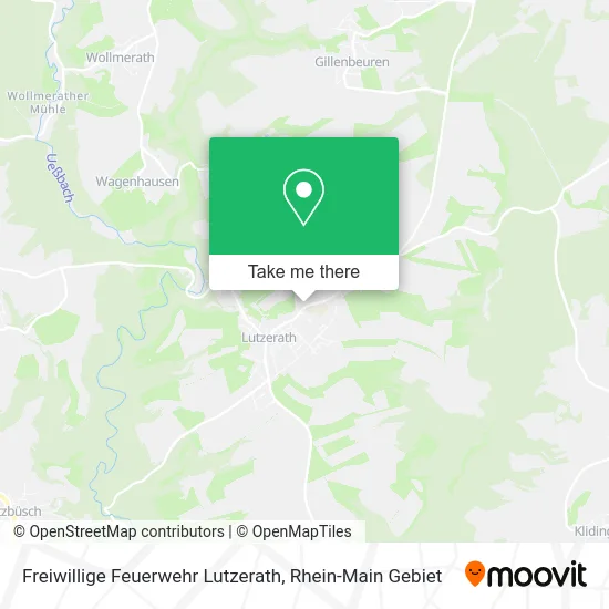 Карта Freiwillige Feuerwehr Lutzerath