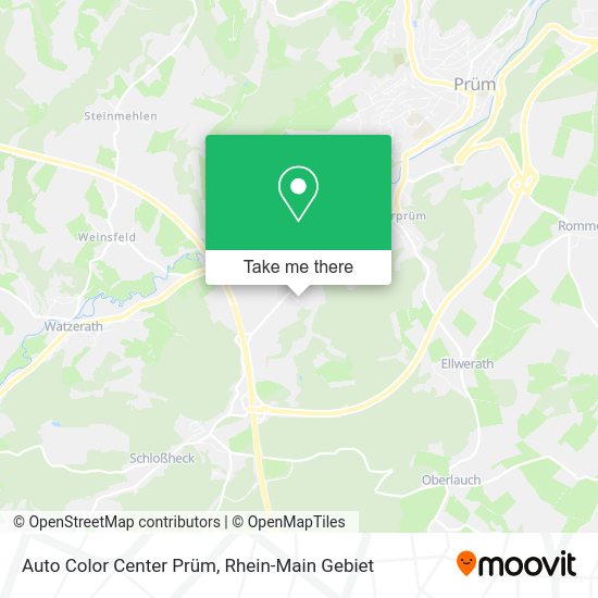 Карта Auto Color Center Prüm