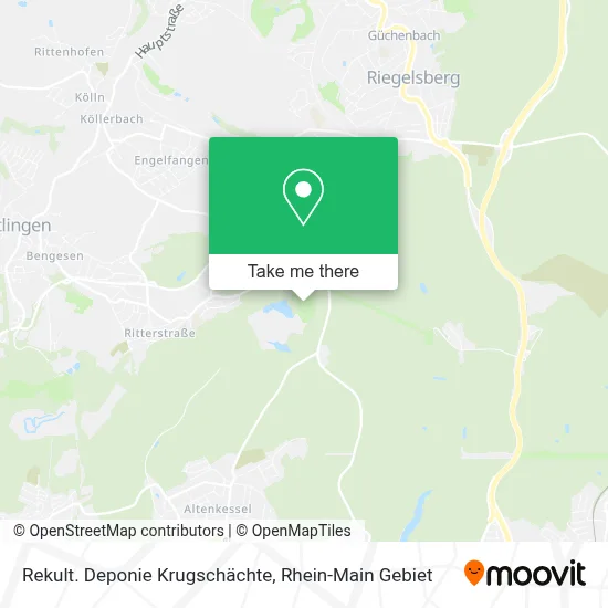 Rekult. Deponie Krugschächte map