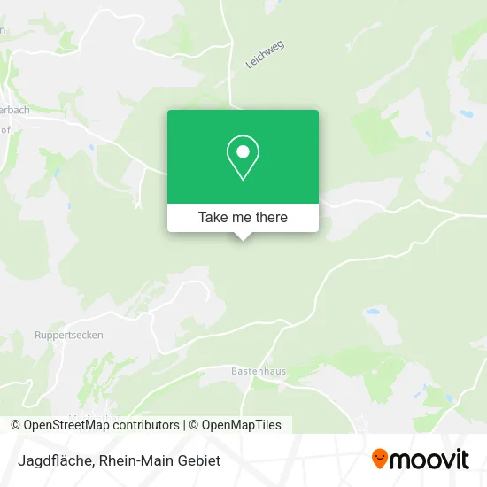 Jagdfläche map
