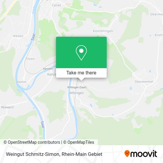 Карта Weingut Schmitz-Simon
