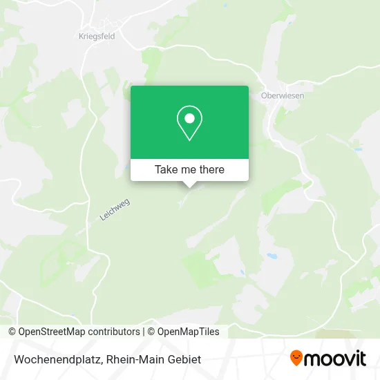 Wochenendplatz map