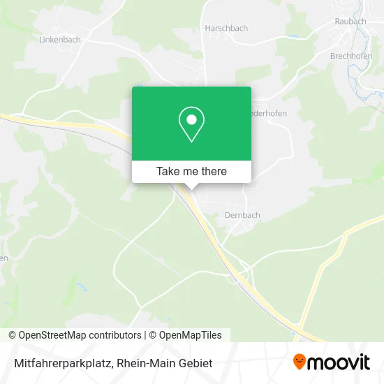 Карта Mitfahrerparkplatz