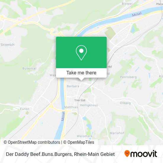 Карта Der Daddy Beef.Buns.Burgers