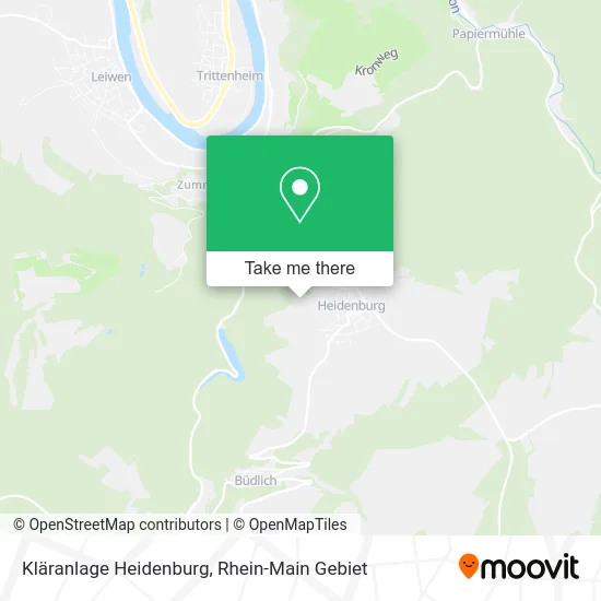 Карта Kläranlage Heidenburg