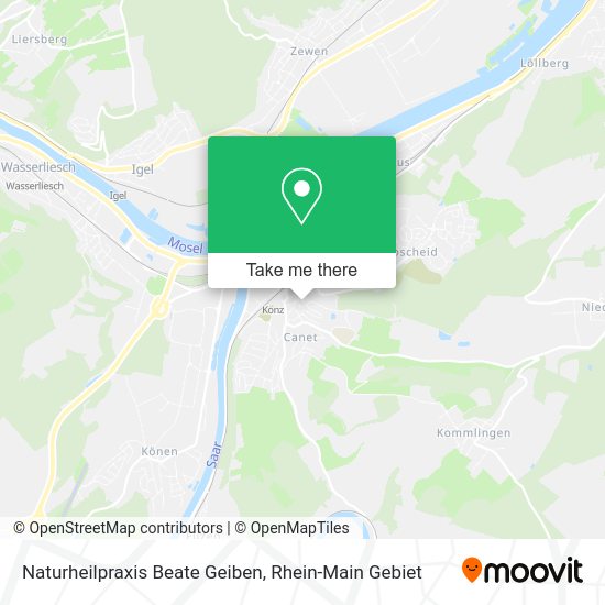 Карта Naturheilpraxis Beate Geiben