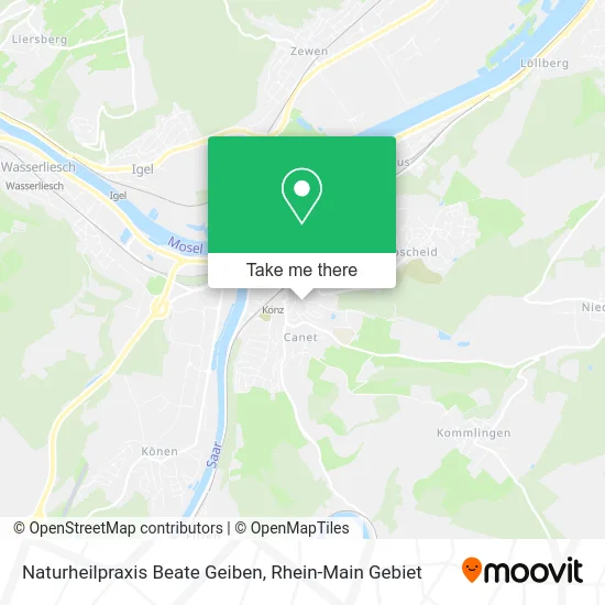 Карта Naturheilpraxis Beate Geiben