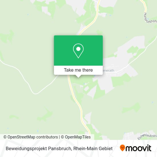 Карта Beweidungsprojekt Pansbruch