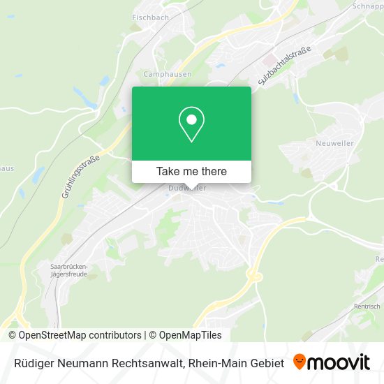 Карта Rüdiger Neumann Rechtsanwalt