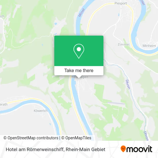 Карта Hotel am Römerweinschiff