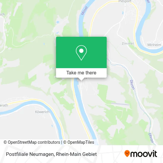 Карта Postfiliale Neumagen