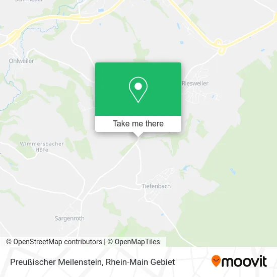 Карта Preußischer Meilenstein