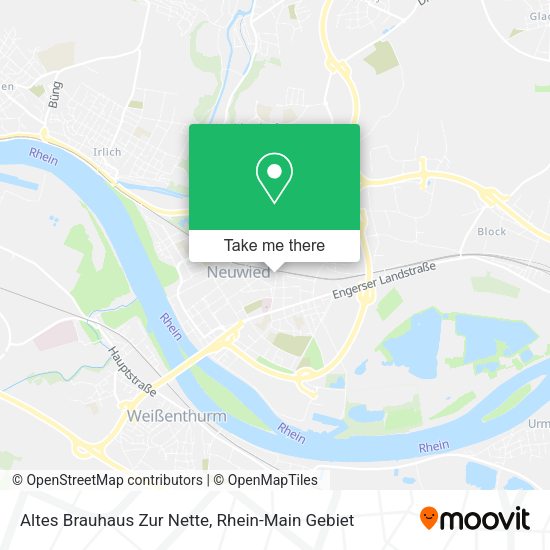 Карта Altes Brauhaus Zur Nette