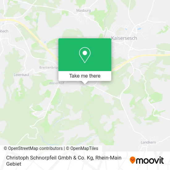 Карта Christoph Schnorpfeil Gmbh & Co. Kg
