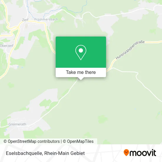 Карта Eselsbachquelle