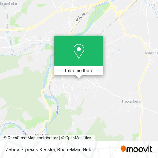 Карта Zahnarztpraxis Kessler