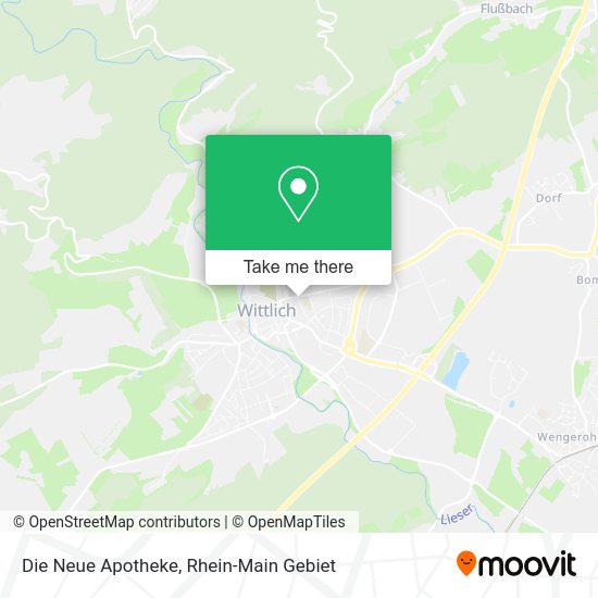 Карта Die Neue Apotheke