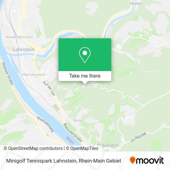 Карта Minigolf Tennispark Lahnstein