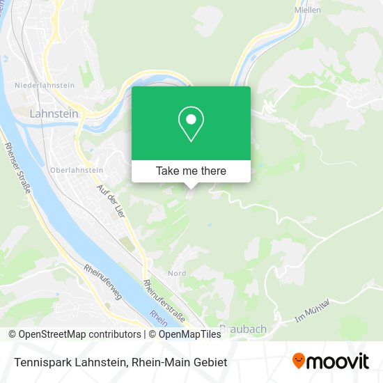 Карта Tennispark Lahnstein