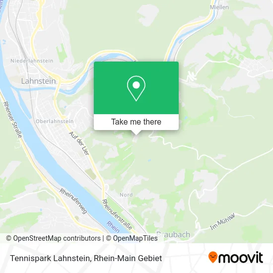 Карта Tennispark Lahnstein