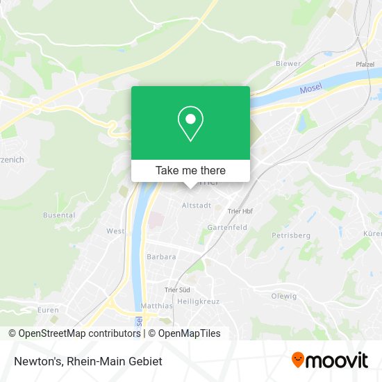 Карта Newton's